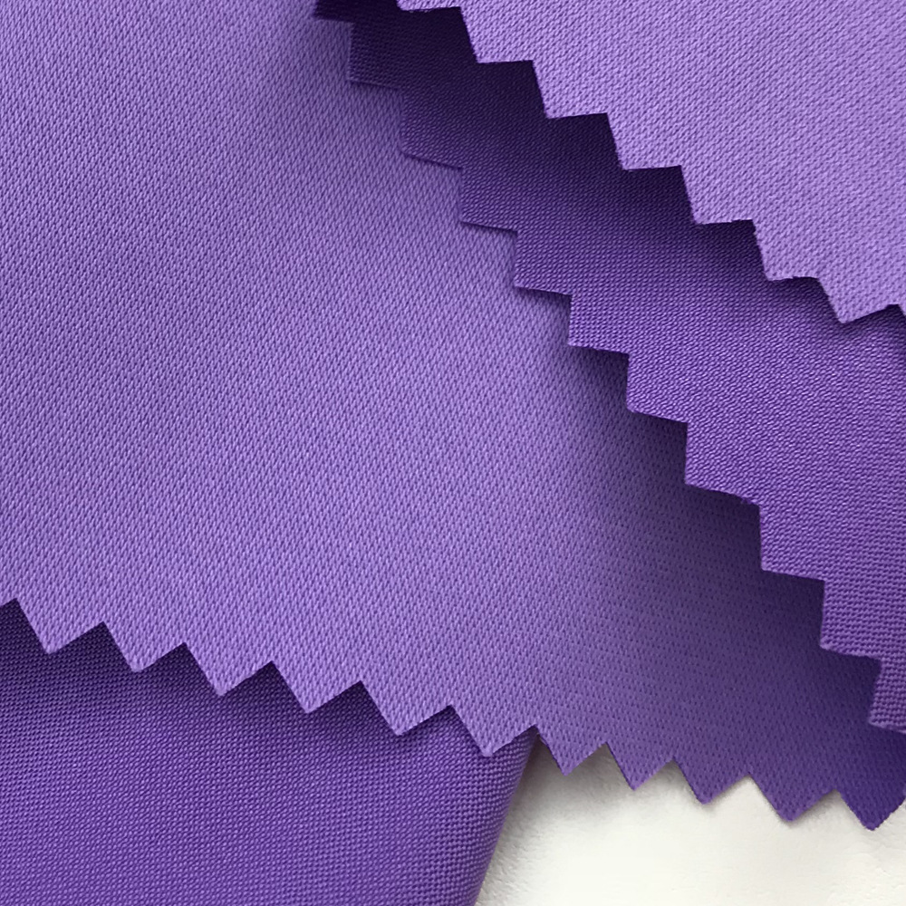 厂家现货t400破卡男女时装夹克工作服棉服羽绒服面料全涤破卡面料