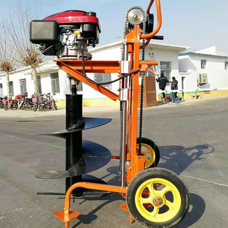 手提式打坑机 二冲程四冲程树苗移栽挖坑机 小型地钻机相似店铺>进入