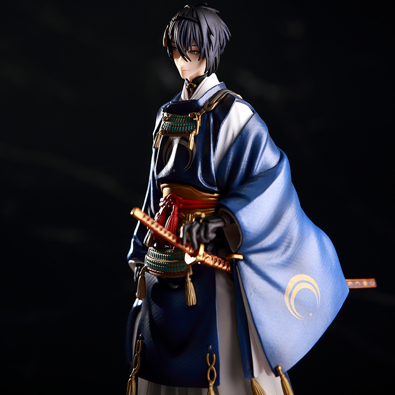 动漫 刀剑乱舞 爷爷 三日月宗近 1/8优质版 盒装手办模型