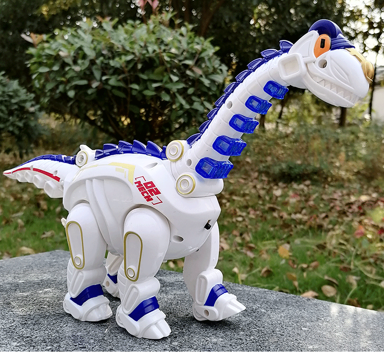 电动下蛋机械腕龙儿童走路恐龙玩具灯光仿真恐龙声音礼品玩具