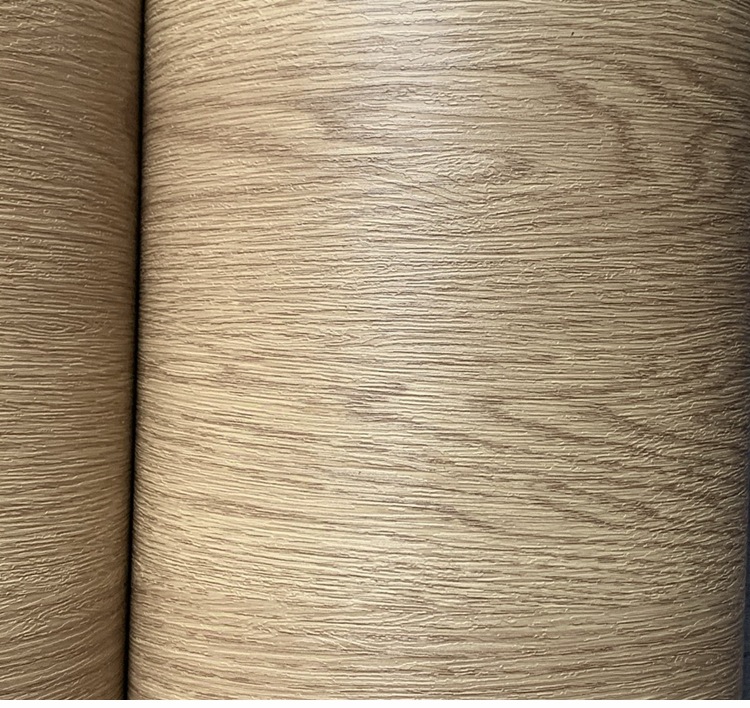 加厚自粘仿木纹pvc装饰波音软片深压纹亚光展柜贴膜展示厅背景墙