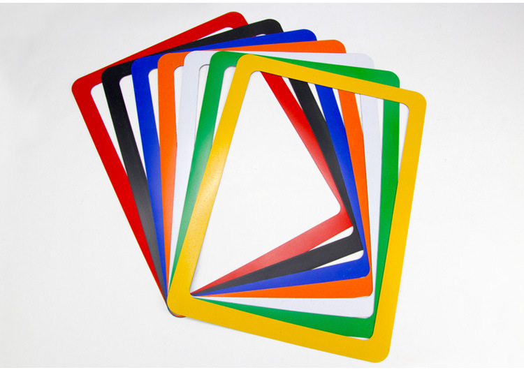 批发a4a3磁性相框 吸粘两用磁性展示贴 中空塑料营业执照相框