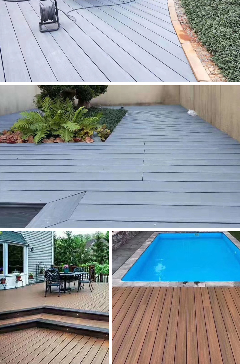 塑木地板户外长条室外庭院花园阳台共挤防滑防水木纹防腐木塑板材