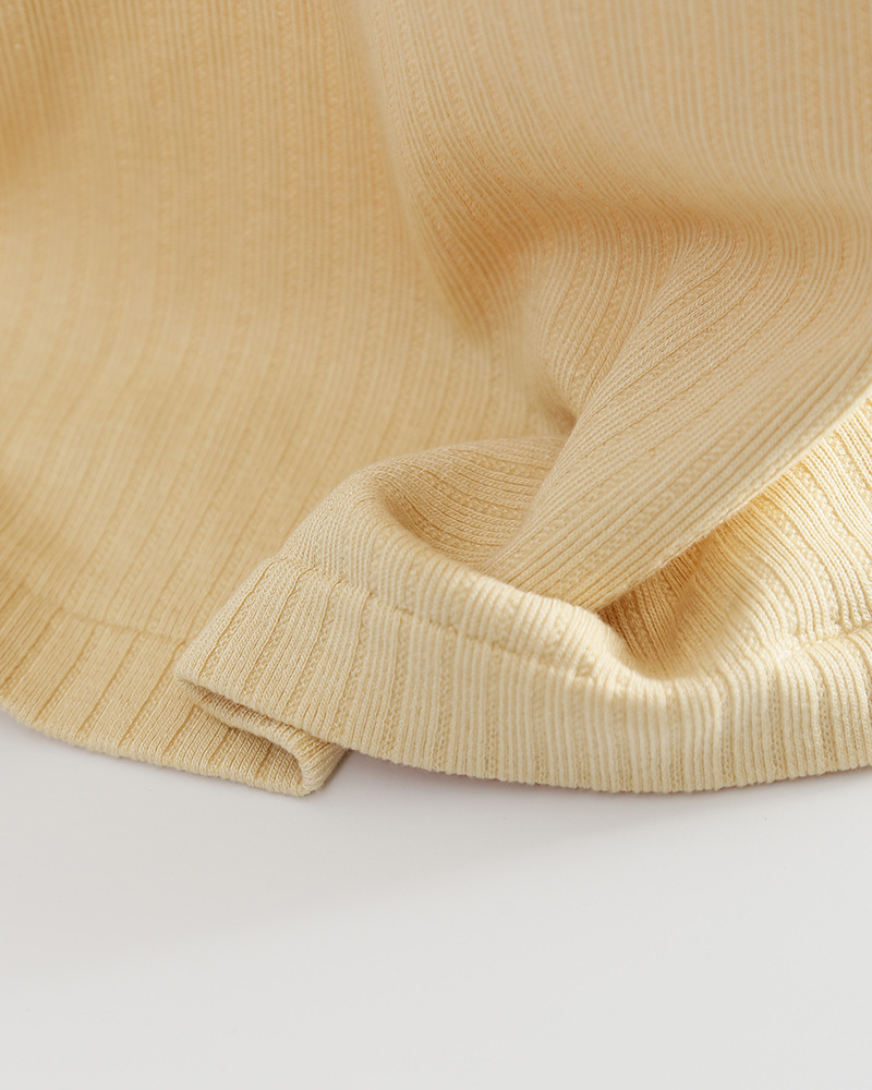 秋冬加厚保暖背心 毛圈款 带罩杯修身款内搭打底衫无袖 纯色棉质