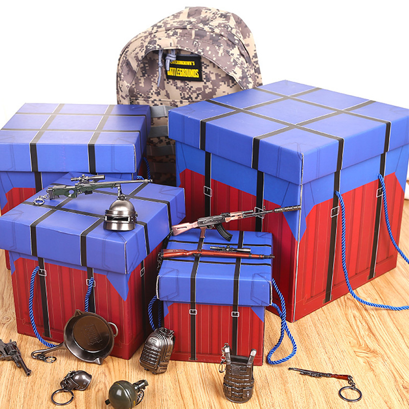 空投箱礼物盒零食盒超大号包装盒抖音空盒子生日空头男生款礼品盒