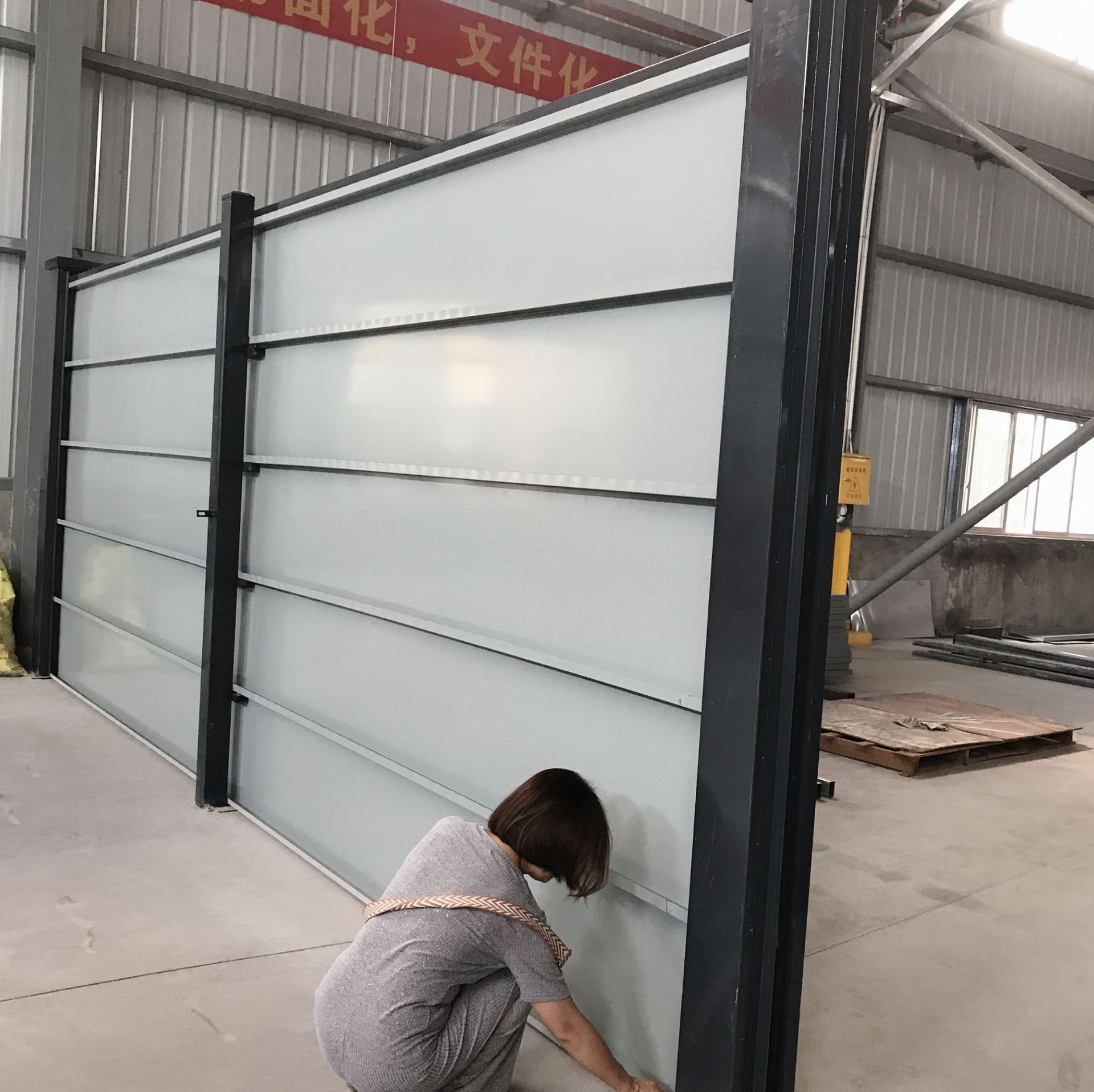 临时装配式市政施工镀锌钢板围挡钢结构围挡建筑施工围挡