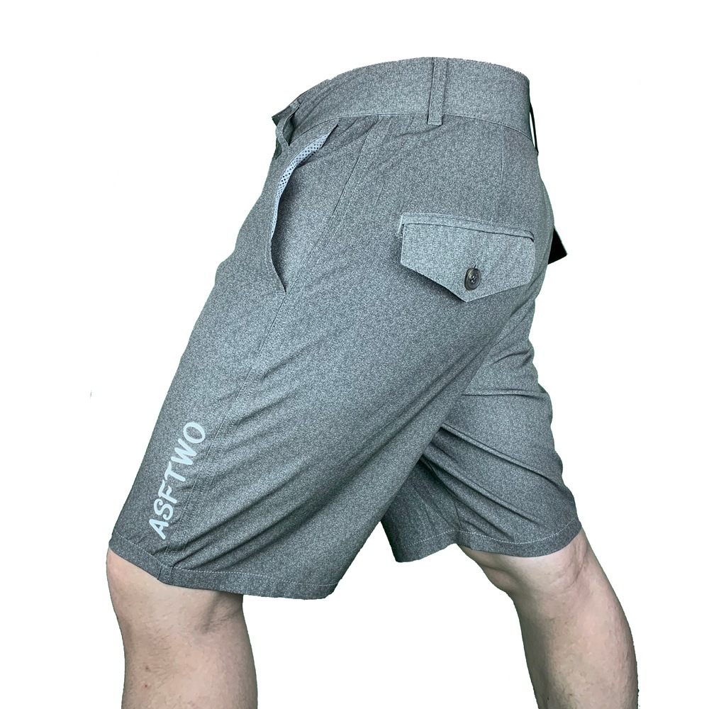 商务休闲男士短西裤2020年夏季新款防水弹力运动宽松速干沙滩裤男