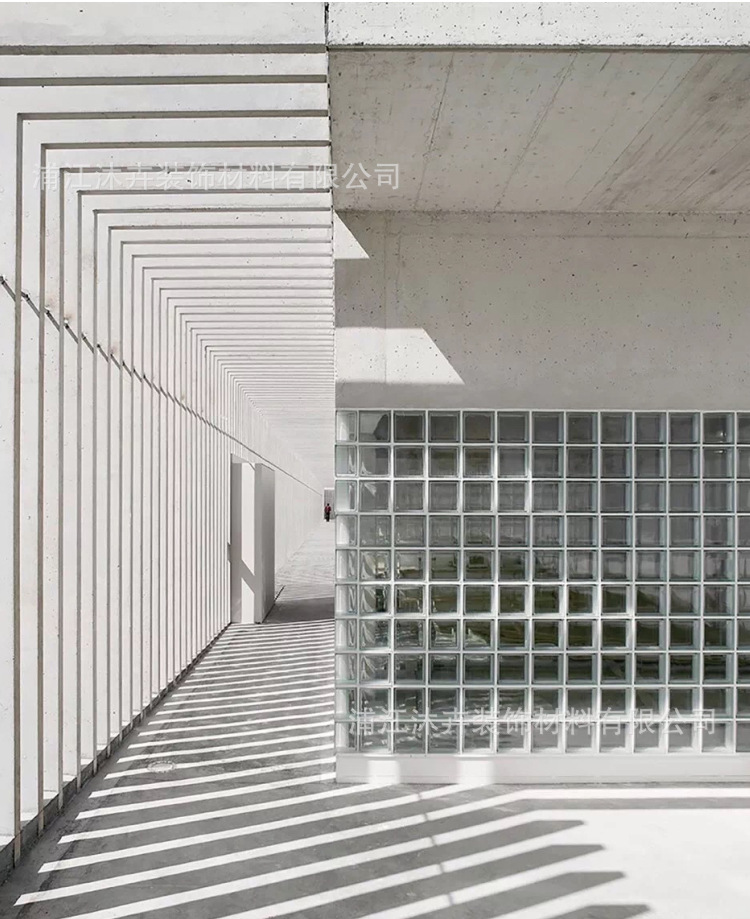 实心玻璃砖透明方形热熔气泡砖彩色磨砂水晶砖玄关户外隔断墙定制