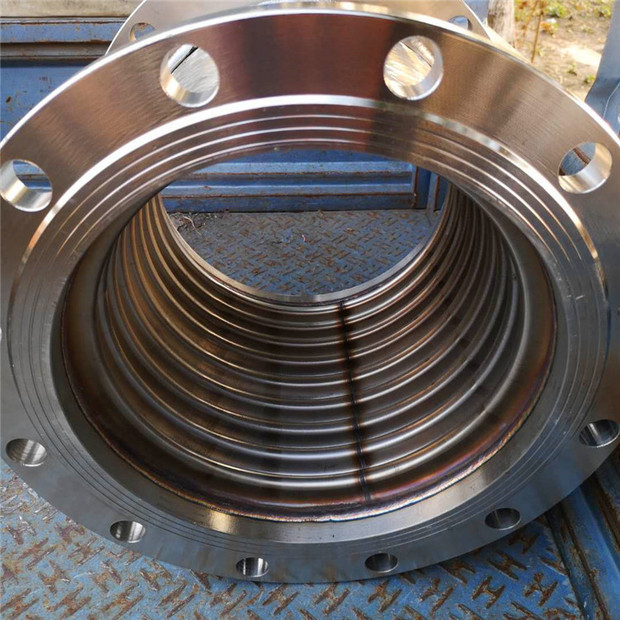 304不锈钢波纹管法兰式金属软管耐油高温高压编织软连接316l