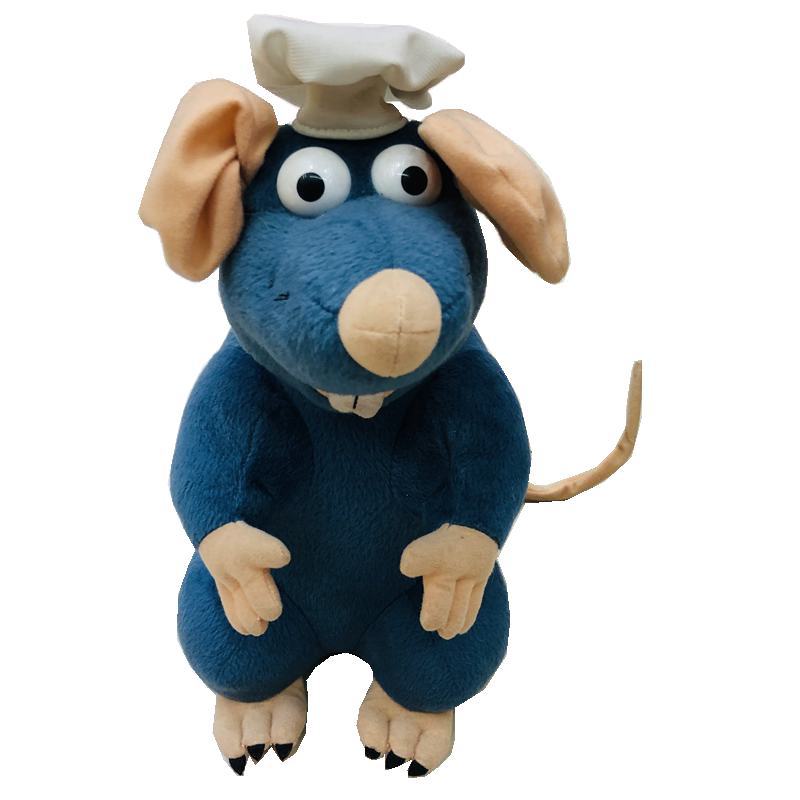 动漫料理鼠王毛绒厨师老鼠毛绒玩具批发