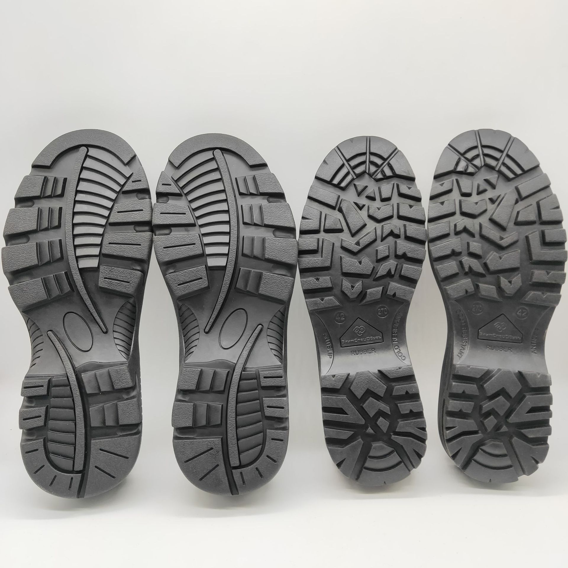 大码防护鞋鞋底 耐撕裂登山劳保军靴大底 来样开发厂家直供
