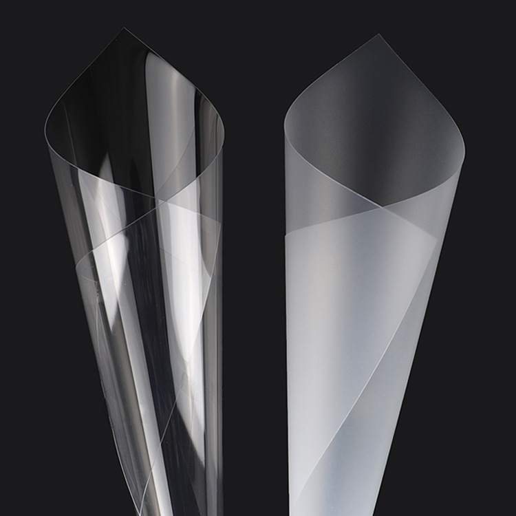 pvc透明磨砂塑料胶片材环保吸塑硬胶片有色黑白现货销印刷pvc片材