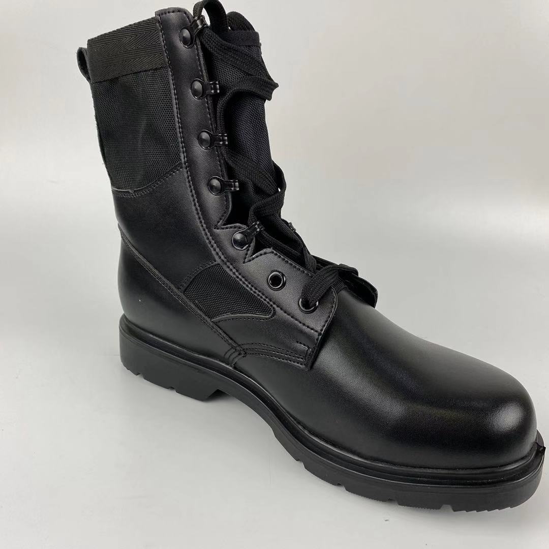 光军真皮06伞兵靴作训靴作战靴男登山鞋战术靴户外鞋战术靴飞行靴