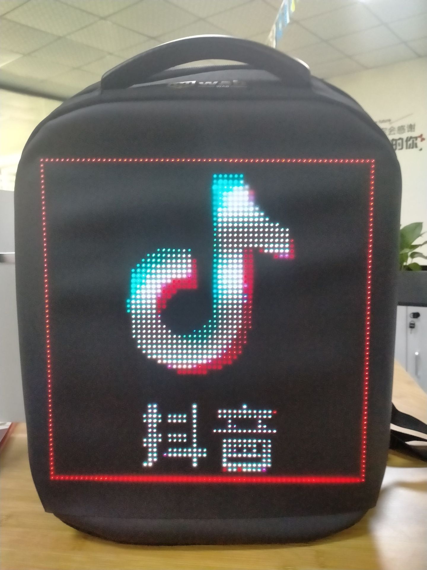 Led Second Generation LED Backpack Display Schoolbag Fashion Trendy Men and Women Backpack Advertising Marketing Promotion