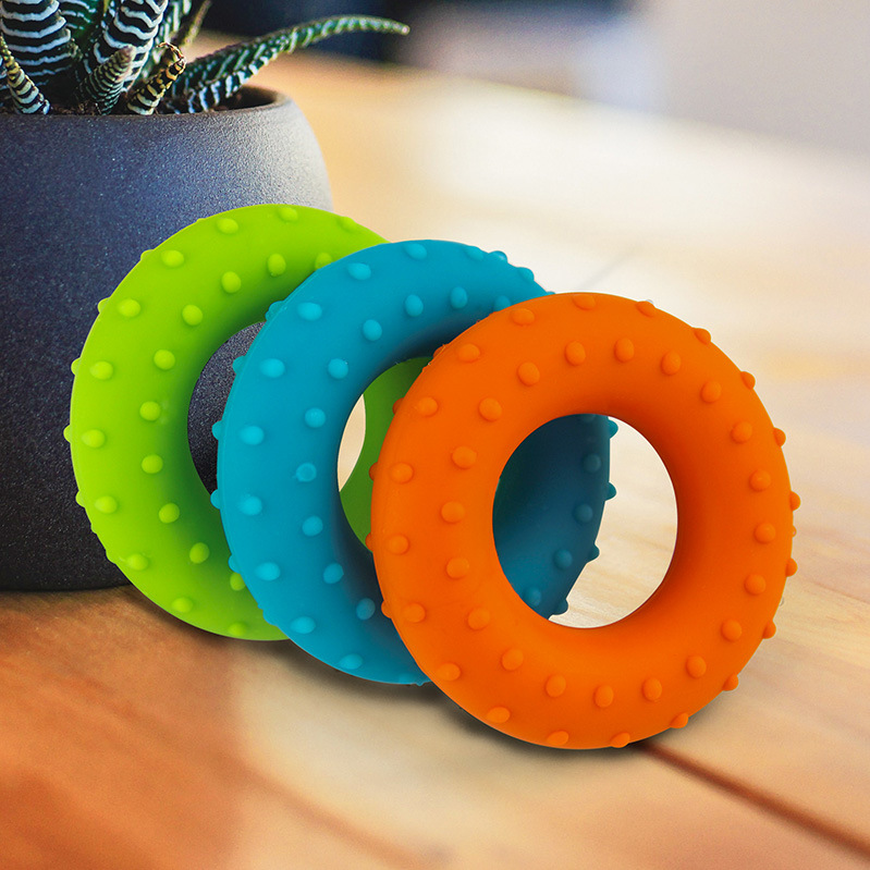 硅胶握力器 握力圈 无味 耐用 手部康复训练