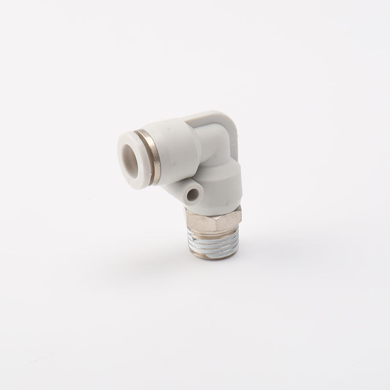 快插接头pl l型直角接头 气管快插快速接头 气动元件气动弯通接头