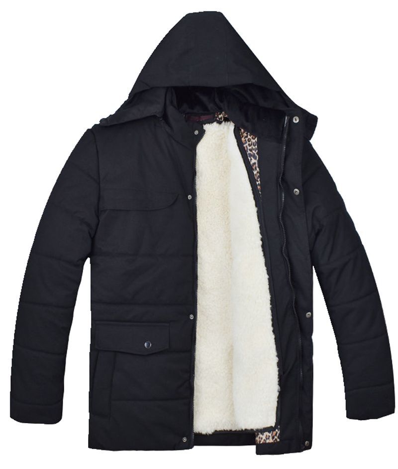 羊毛棉袄男皮毛一体中老年保暖加厚羊皮棉衣皮袄秋冬季真羊毛外套