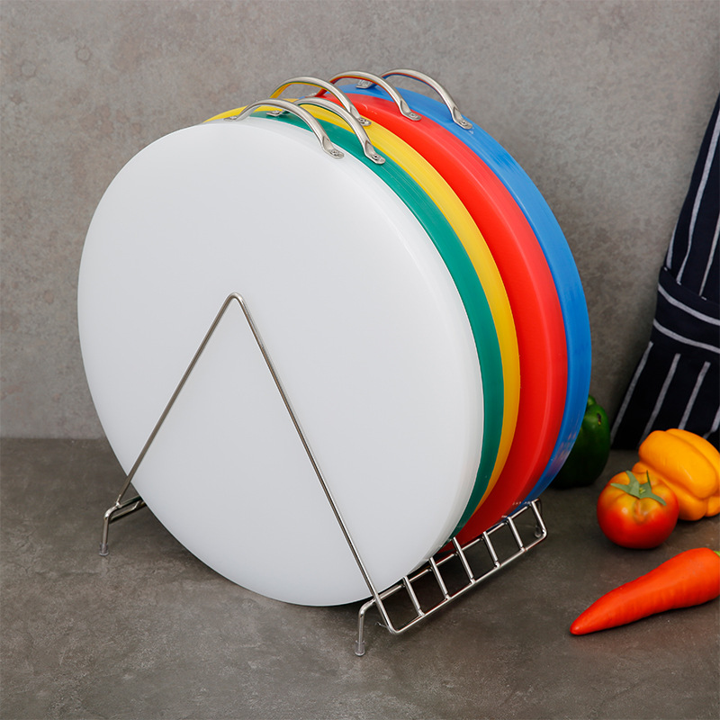 厂家批发菜墩商用pe大砧板塑料肉墩彩色分类加厚尼龙菜板厨房家用