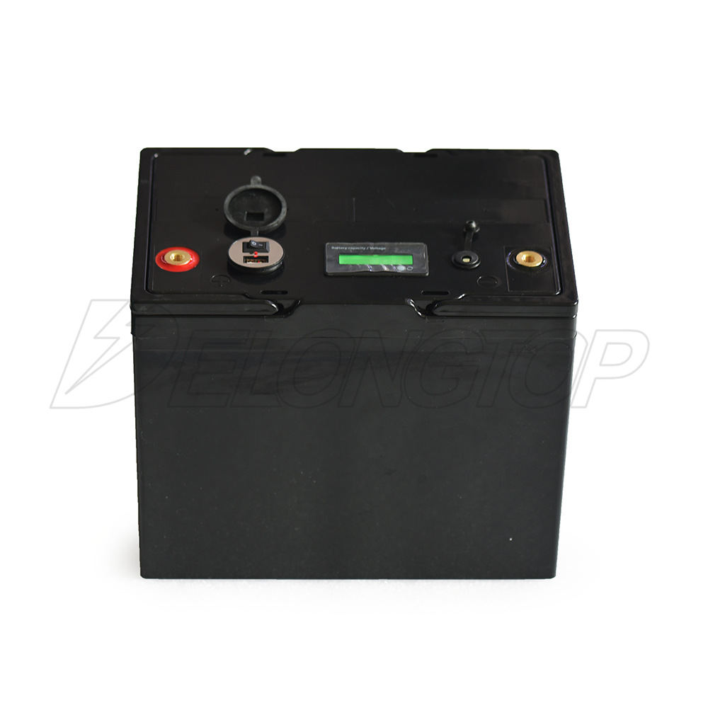 外贸货源定制款电动车锂电池动力16850电芯磷酸铁锂电池组12v50ah