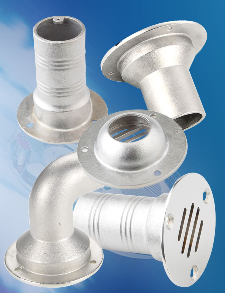 不锈钢弯头地漏排水栓下水出水口管栓32mm船用户外雨水斗防堵盖