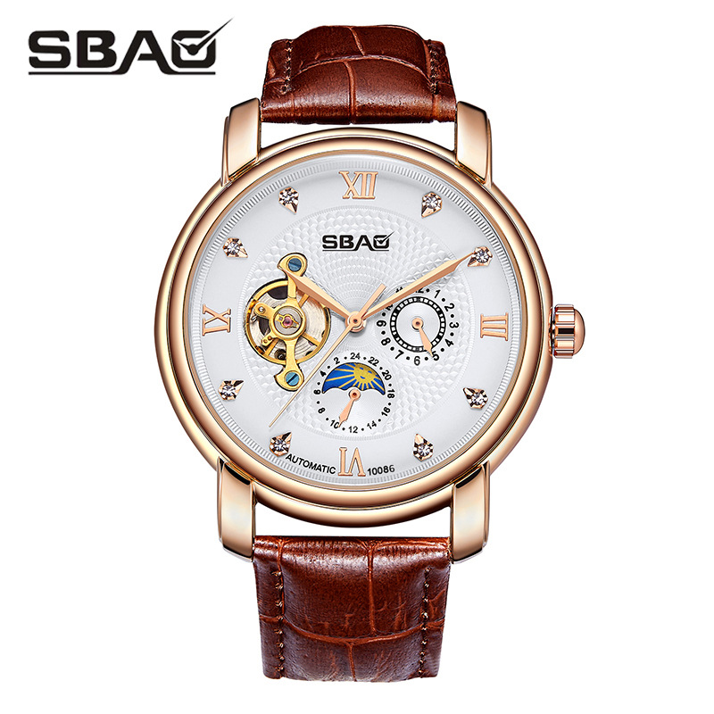 品牌男士机械表全自动机械手表男多功能防水男士手表热销网红爆款