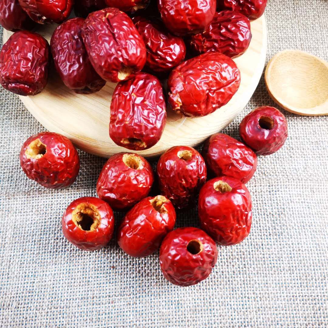 新疆无核红枣 去核灰枣 空心 若羌红枣 无籽 煮粥零食500克
