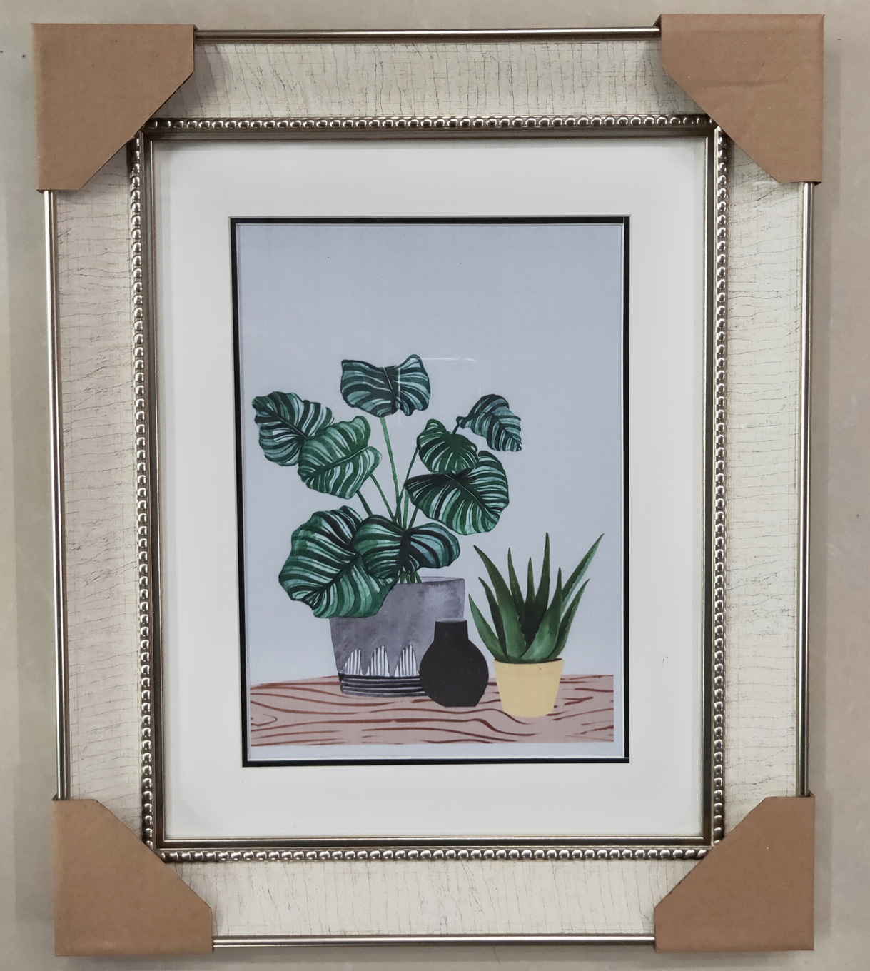 厂家卡纸画 装饰画 小清新植物画走廊过道壁画 酒店房间小挂画