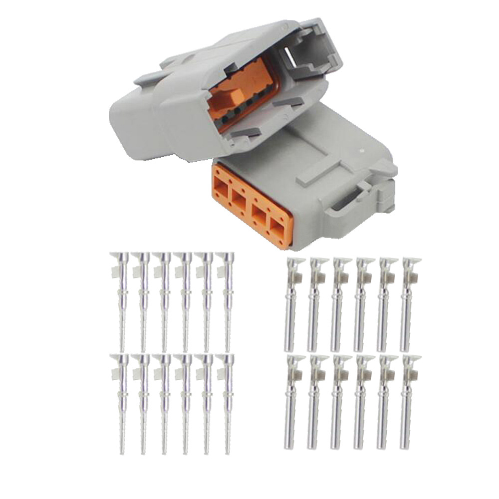 汽车专用密封接插件dtm04-12p&dtm06-12s