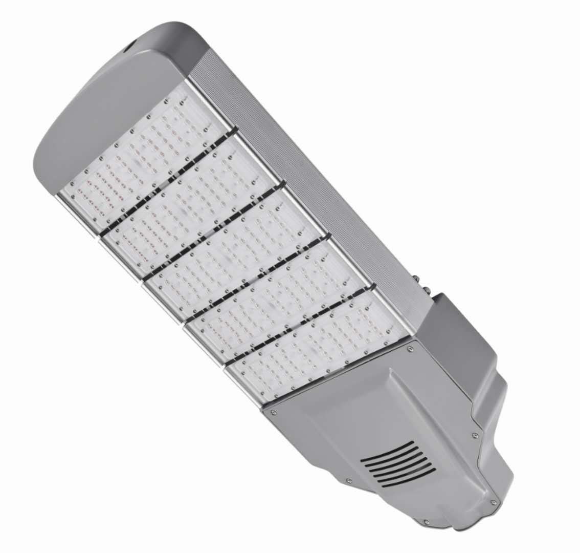 led模组路灯成品 防眩光透镜90度成品户外照明道路灯头模组路灯头