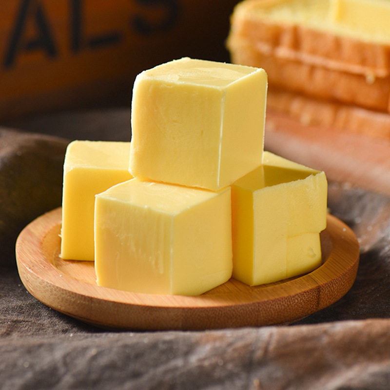 堡兰特黄油500g食用饼干零食面包爆米花煎牛排家用烘焙原料代发