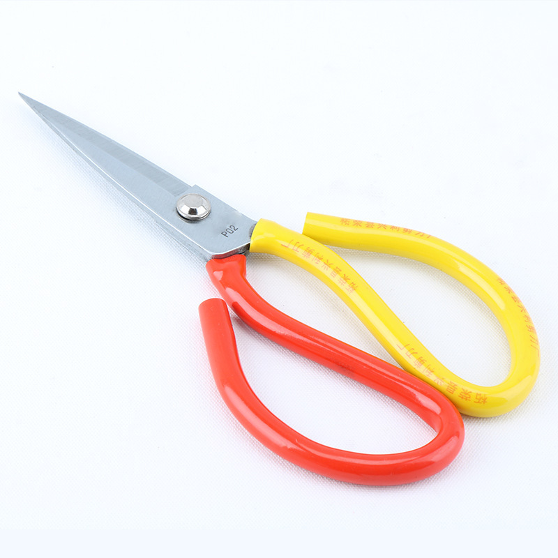 加厚电镀防锈剪刀 工业家用厨房不锈剪 皮革剪 大号皮剪裁缝剪子