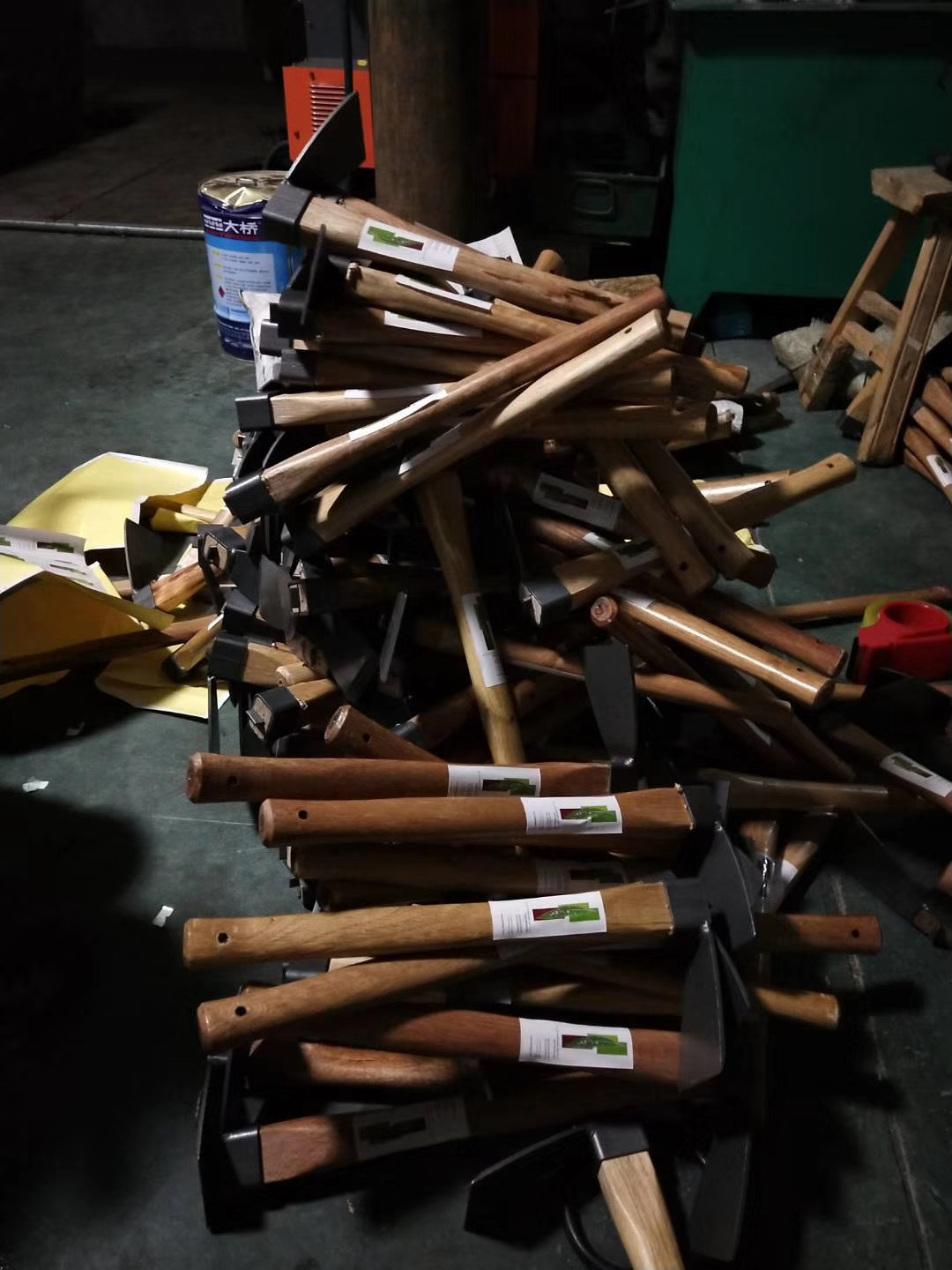 厂家批发园林工具小铁锹迷你户外家用花园种花木柄园艺小锄头