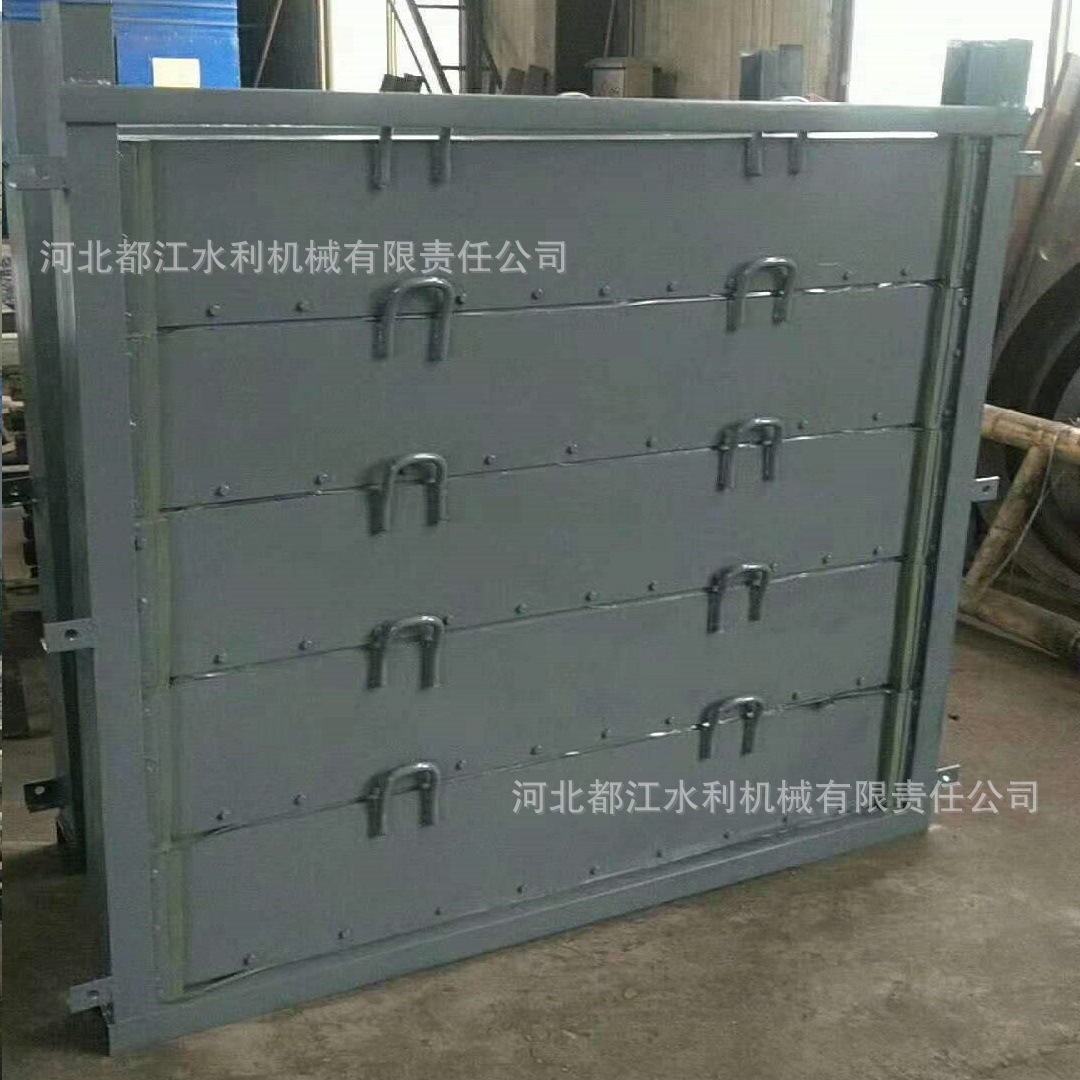 闸门厂家供应铝合金叠梁闸门不锈钢叠梁门叠梁钢闸门可配起吊装置