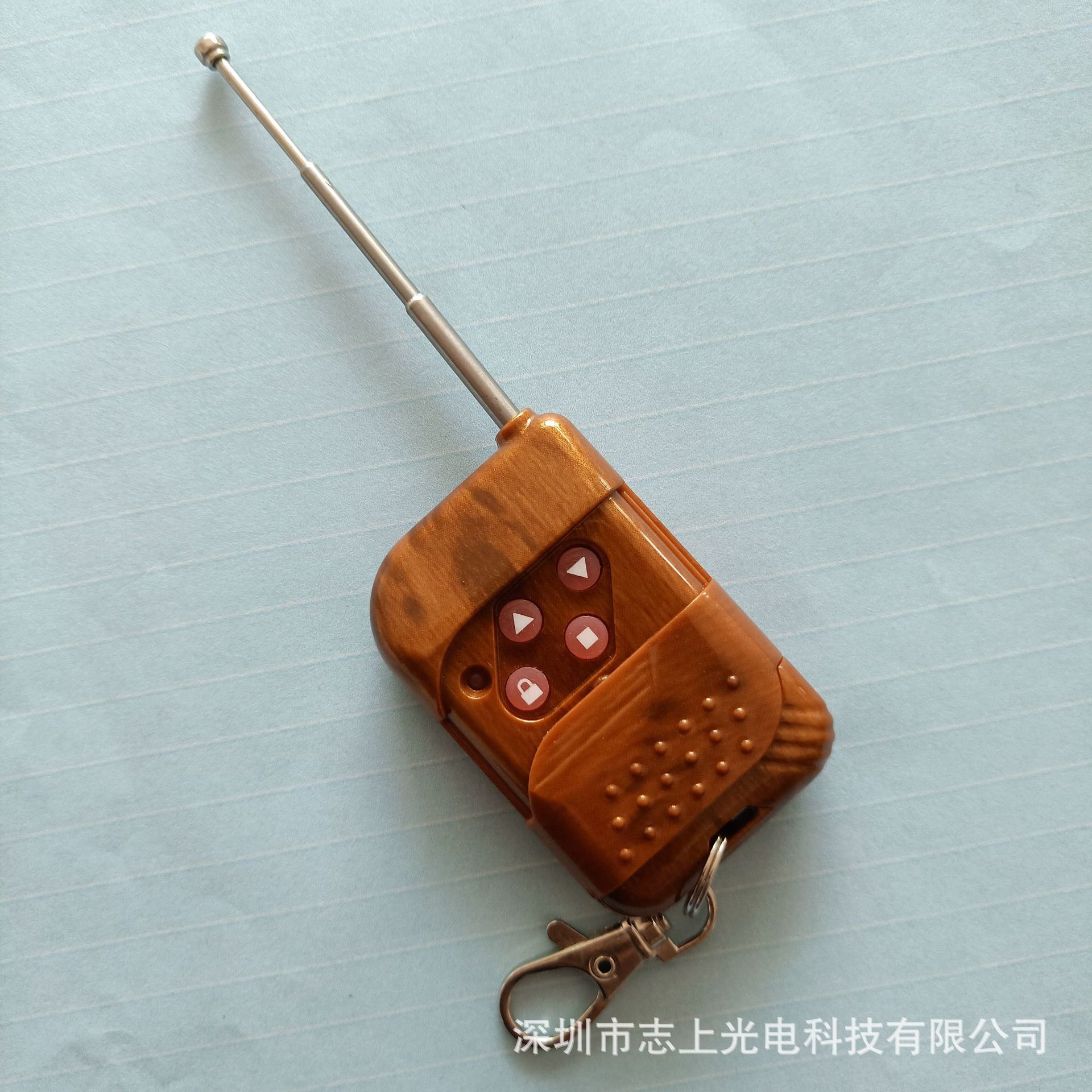 对拷遥控器万能车库门对码遥控器电动道闸自拷型遥控器桃木433m