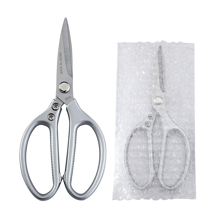 Japanese-Style Strong Aluminum Handle Scissors Japanese Sk5 Scissors Stainless Steel Kitchen Scissors Multi-Functional Kitchen Food Chicken Bone Scissors