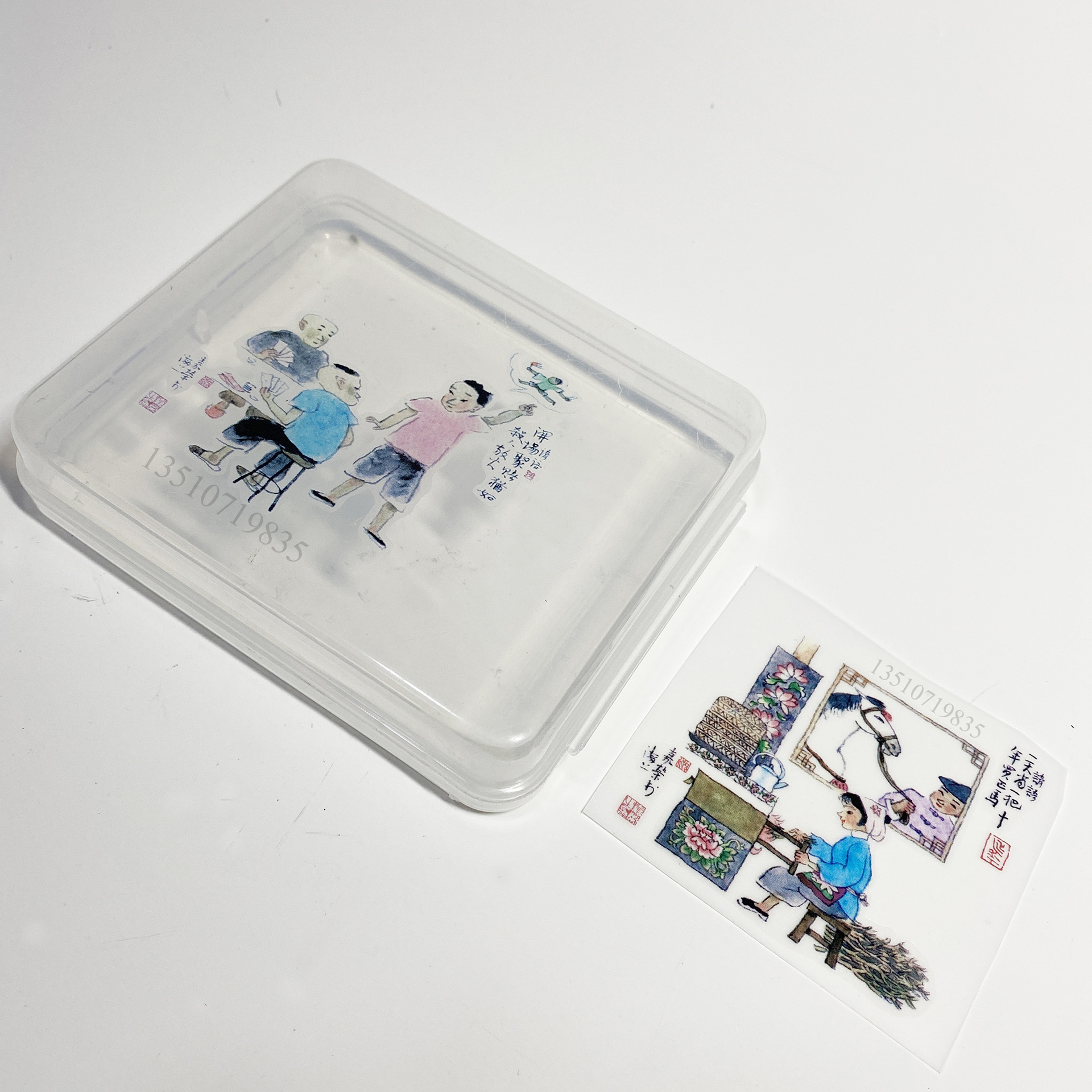 定做感压转印贴 立体感压贴纸 撕膜留字转移贴 厂家直达全国包邮