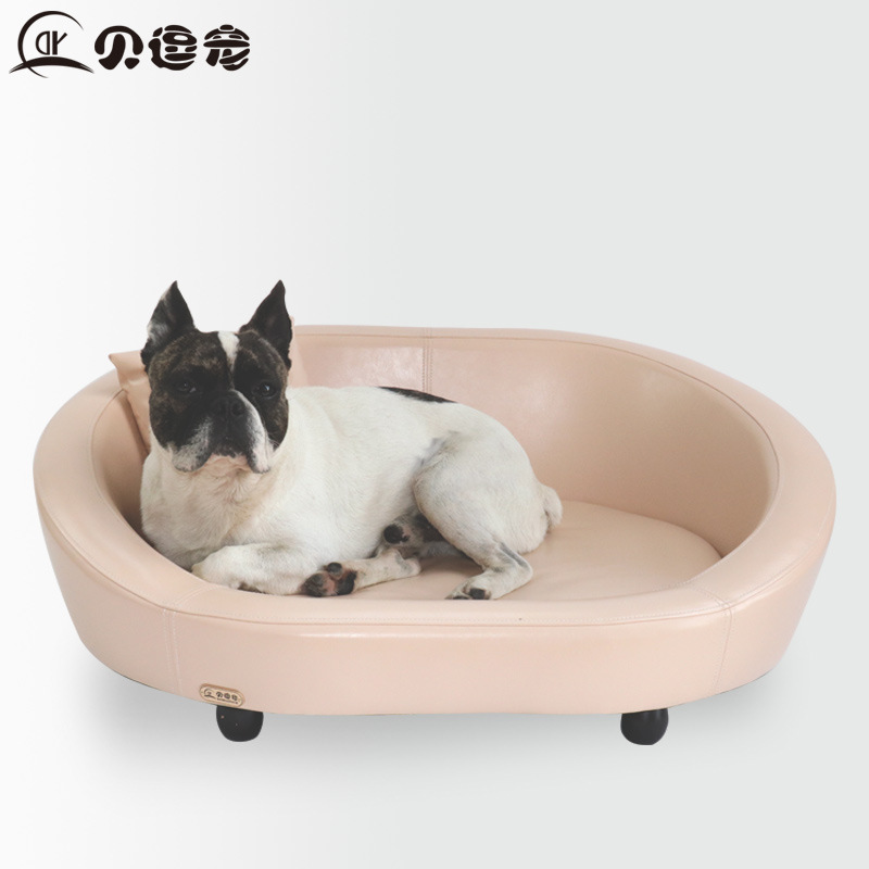 Kennel Creative Removable and Washable Teddy Large Dog Dog Bed Dog House Wooden Pet Sofa Pet Bed Supplies Four Seasons Universal