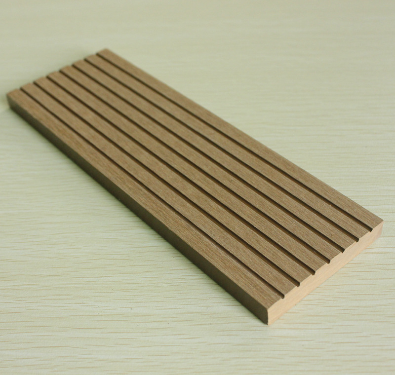 供应塑木实心板条72x11塑木桑拿板小地板户外防腐防潮地板