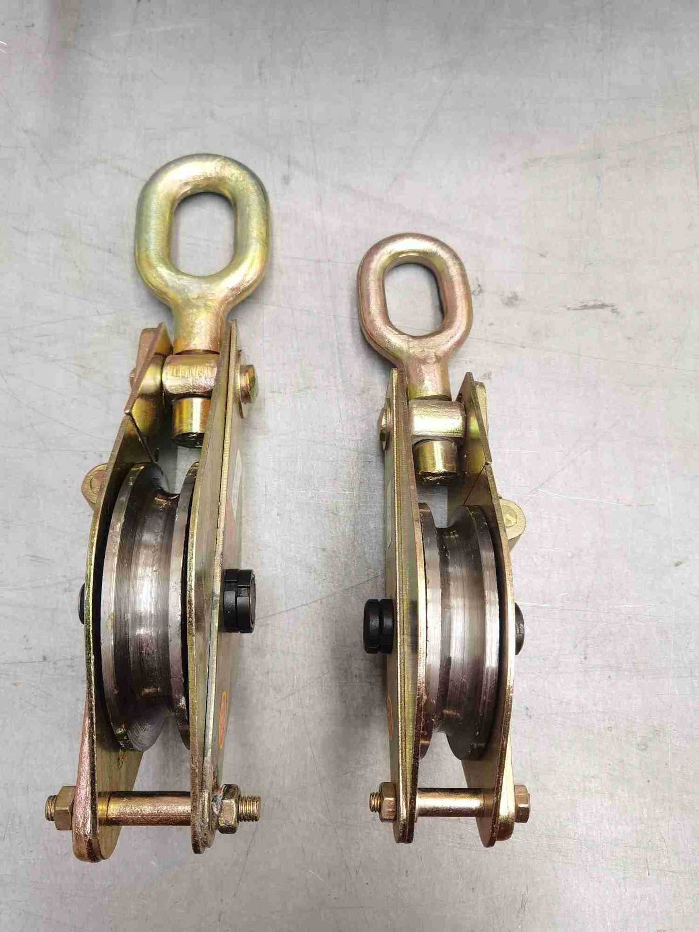 电力滑车,电缆起重滑车,吊环式单轮,钢轮