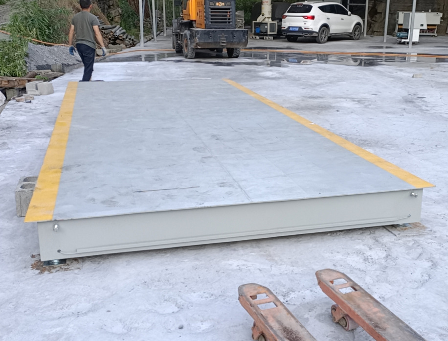 15t过蓝牌货车地磅256m20吨电子磅称10t带打印地上衡