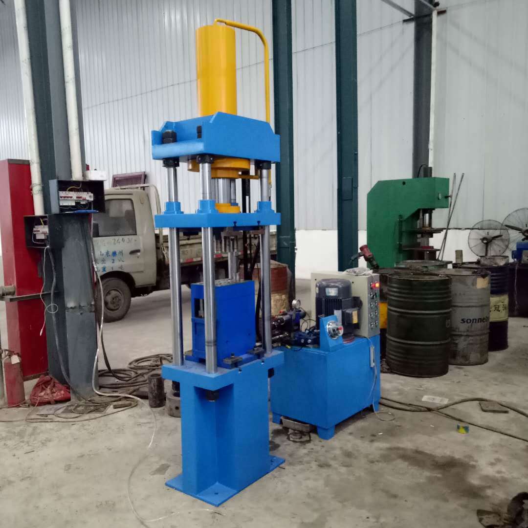 现货供应小型四柱液压机50艾饼压装成型油压机三梁四柱压力机