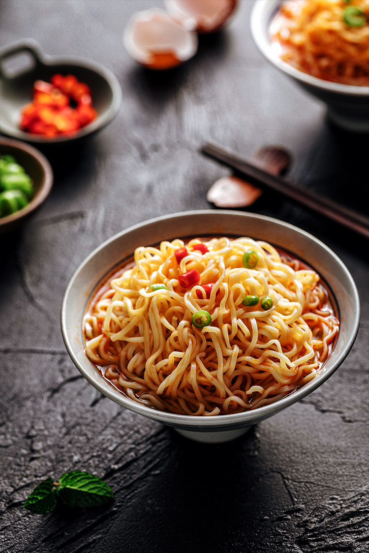 营丰 过桥面线4kg/箱非油炸饼形干面条汤煮面线粉细滑q弹韧不易断