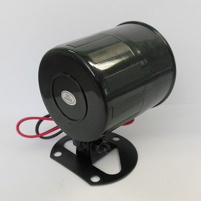 汽车防盗器喇叭 防盗倒车 语音15w/20w蜂鸣喇叭黑色单三音adx6009