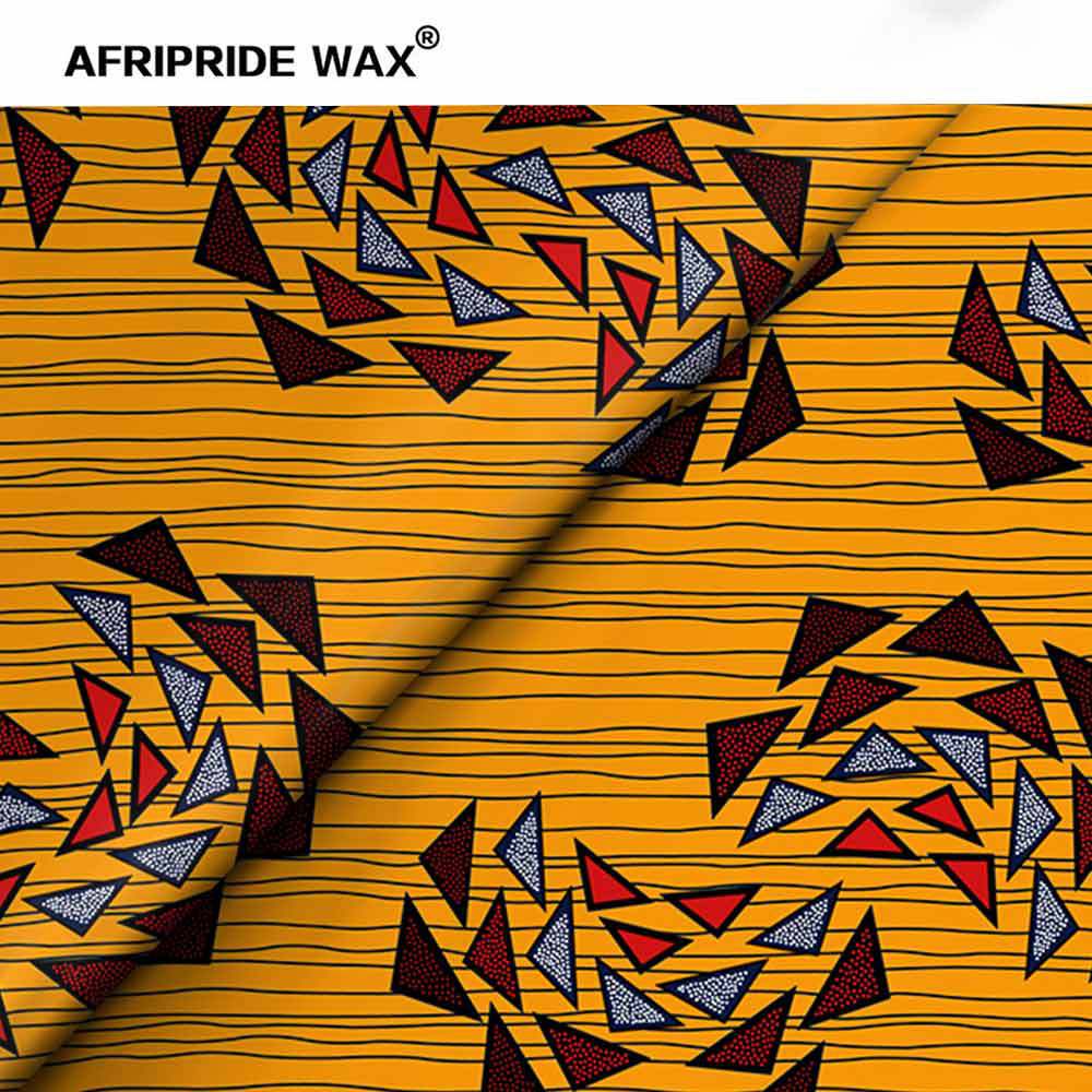 Foreign Trade African Cotton Real Wax Duplex Printing African Traditional Clothing Pure Cotton Fabric Afripride Wax
