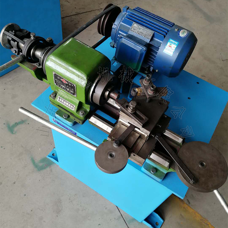 铝管圆管缩管机平口机 平头圆头封口机 钢管旋压机桌椅管口封口机