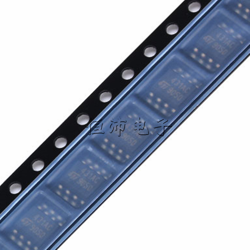 全新原装st/意法tl431acdt 贴片 sop-8 可调电压基准分流器芯片