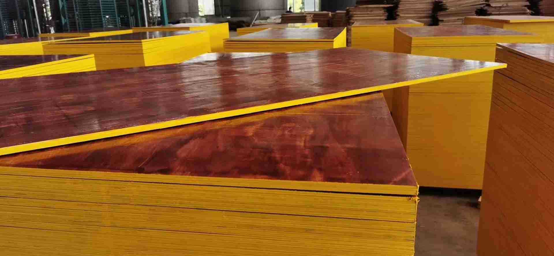 建筑模板工地模板高档夹板建筑红板桥梁专用板高档建筑模板