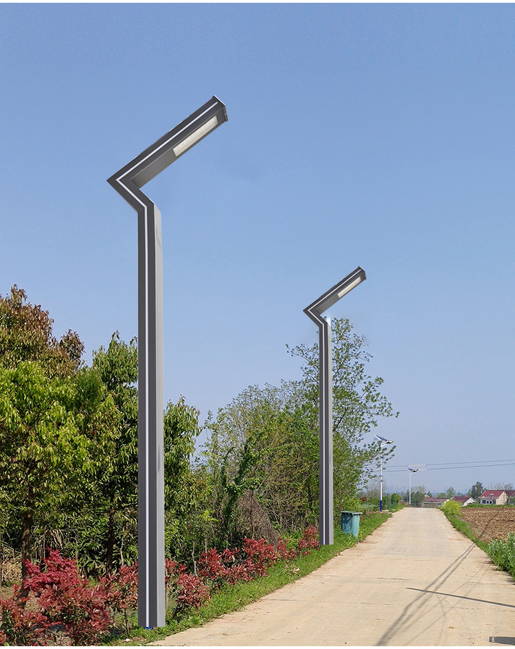 厂家专供太阳能庭院灯 小区道路照明led铝型材景观灯庭院灯批发