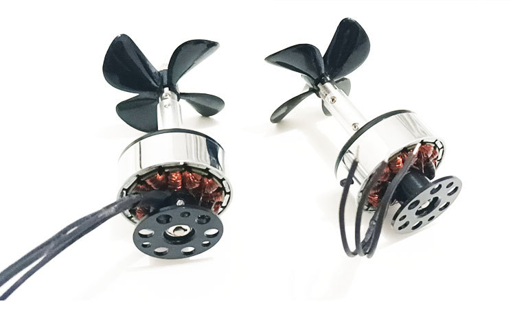 水下电机 水下推进器 24v无刷电机 无人船 水下机器人 打窝船电机