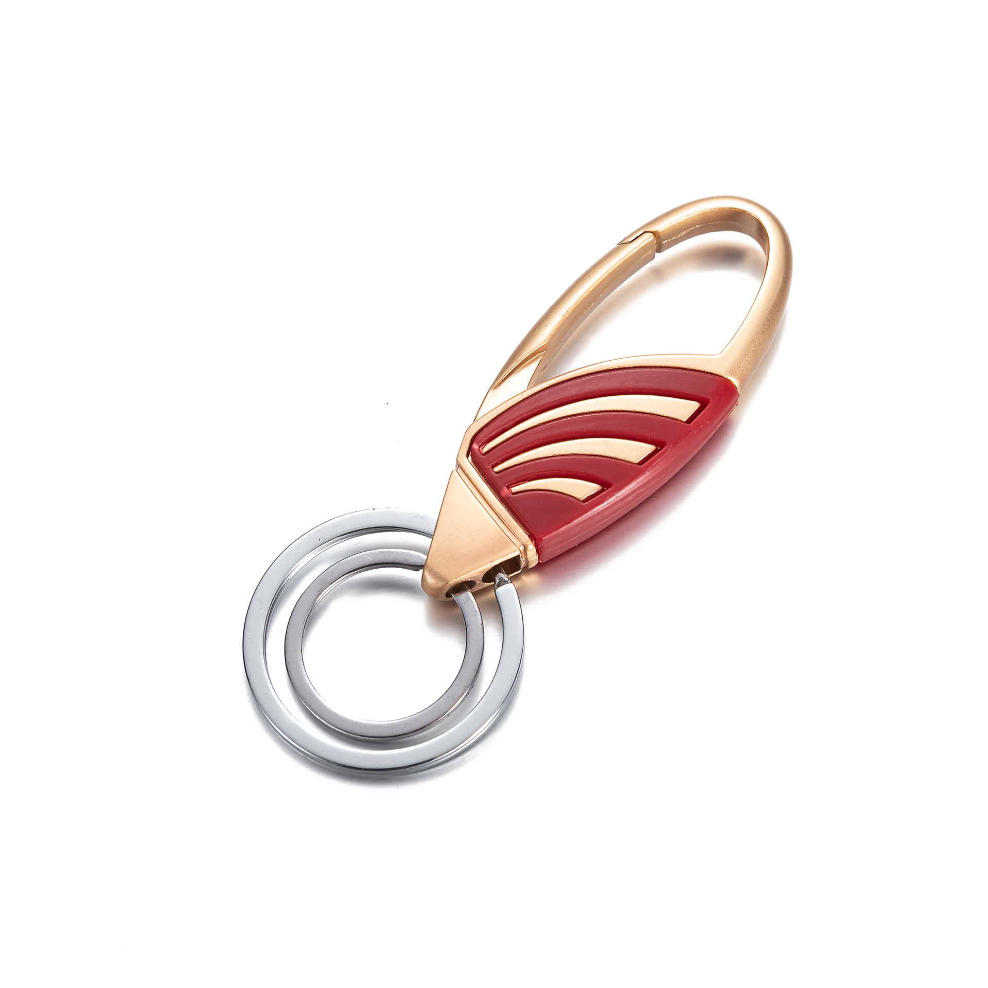 淳美钥匙扣969金属汽车钥匙链高档锌合金不锈钢腰扣包邮现货